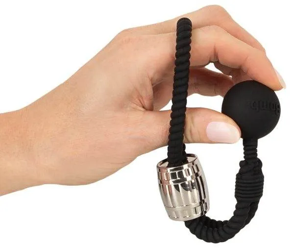 Rebel Heavy Rope Cock Strap - Penis- und Hodenschlaufe mit Kugelgewicht Rebel Heavy Rope Cock Strap - Penis- und Hodenschlaufe mit Kugelgewicht – C