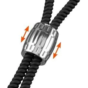 Rebel Heavy Rope Cock Strap - Penis- und Hodenschlaufe mit Kugelgewicht Rebel Heavy Rope Cock Strap - Penis- und Hodenschlaufe mit Kugelgewicht – D