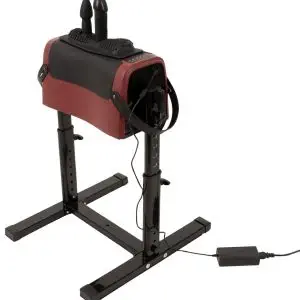 The Banger CLIMAXXR360 - Strombetriebene Sex-Maschine mit Vibropad-Sitz