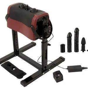 The Banger CLIMAXXR360 - Strombetriebene Sex-Maschine mit Vibropad-Sitz – B