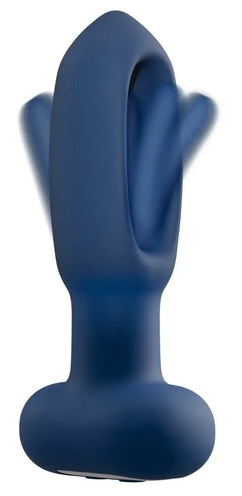 ANOS RC Flicking Tongue Plug mit Vibration, anal, wiederaufladbar, ferngesteuert ANOS RC Flicking Tongue Plug mit Vibration, anal, wiederaufladbar, ferngesteuert – B