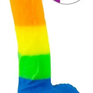 You2Toys Silicone PRIDE! Regenbogen Dildo - 21 cm – A