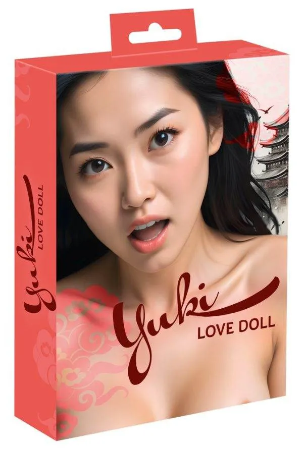 You2Toys Lebensgroße aufblasbare Liebespuppe Yuki - Asia Style - 152 cm - Zierliche Schönheit - Große Brüste - Fest - Dunkle Haare – Verpackung