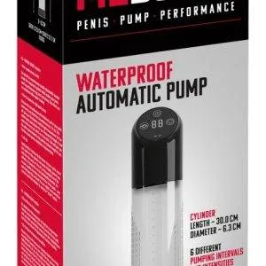 Mr. Boner Waterproof Automatic Penis Pump - Effektives Potenz-Training in Bad & Dusche – Verpackung