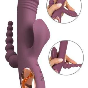 You2Toys Slim Triple Plum 3-in-1-Vibrator – A