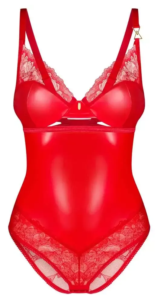 Obsessive Aliosa Body in Rot, Spitze - Größe und Farbe variabel Obsessive Aliosa Body in Rot, Spitze - Größe und Farbe variabel – Hollow B