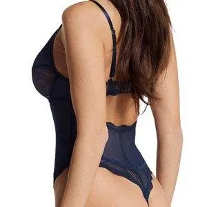 Obsessive Transparenter Body ouvert Nightly Blue - S, Blau Obsessive Transparenter Body ouvert Nightly Blue - S, Blau – Rückseite