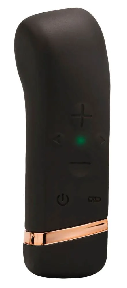 The Handy Oh! Smart Vibrator - Interaktiver Auflegevibrator mit Schallwellen-Vibrationen in Silber – A