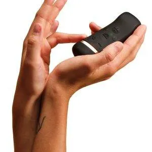 The Handy Oh! Smart Vibrator - Interaktiver Auflegevibrator mit Schallwellen-Vibrationen in Silber The Handy Oh! Smart Vibrator - Interaktiver Auflegevibrator mit Schallwellen-Vibrationen in Silber – C