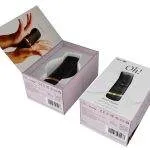 The Handy Oh! Smart Vibrator - Interaktiver Auflegevibrator mit Schallwellen-Vibrationen in Silber – Verpackung