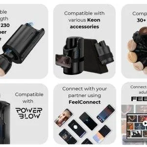 Kiiroo Keon Automatic Masturbator RealFeel Stroker Combo Set - Vollautomatisches Vergnügen! Kiiroo Keon Automatic Masturbator RealFeel Stroker Combo Set - Vollautomatisches Vergnügen! – B
