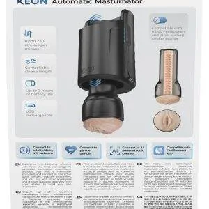 Kiiroo Keon Automatic Masturbator RealFeel Stroker Combo Set - Vollautomatisches Vergnügen! Kiiroo Keon Automatic Masturbator RealFeel Stroker Combo Set - Vollautomatisches Vergnügen! – Verpackung B