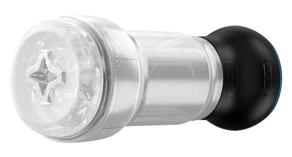 Kiiroo Combo-Set: Feel Pocket Stroker Crystal mit PowerBlow Saug-Aufsatz Kiiroo Combo-Set: Feel Pocket Stroker Crystal mit PowerBlow Saug-Aufsatz – C