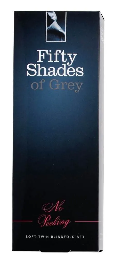 Fifty Shades of Grey Luxus-Augenmasken Set, Silber und Schwarz, No Peeking Fifty Shades of Grey Luxus-Augenmasken Set, Silber und Schwarz, No Peeking – Verpackung B