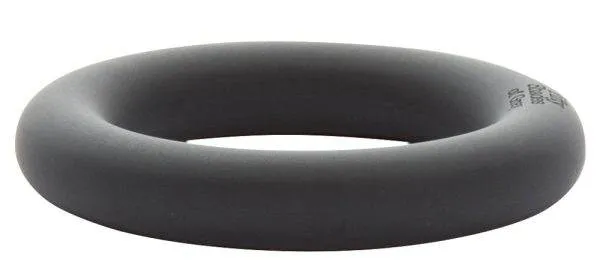 Lustiges Herrensilikon-Penisring Ø 3,5 cm in Grau – B