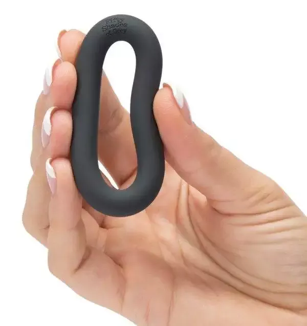 Lustiges Herrensilikon-Penisring Ø 3,5 cm in Grau Lustiges Herrensilikon-Penisring Ø 3,5 cm in Grau – C