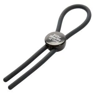 StarkRise Penisringe mit Schiebeverschluss, Grau, Silikon, 29 cm – A