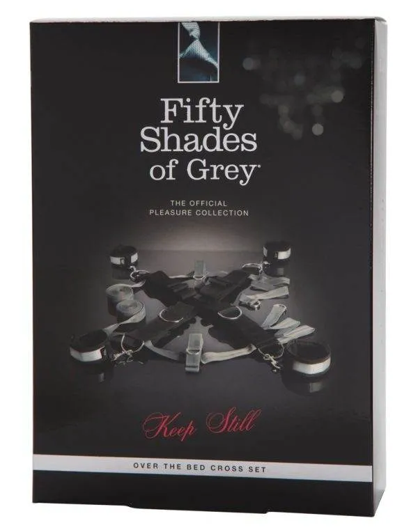 Fifty Shades of Grey Kreuz-Bettfesseln - Bettfreuden Set – Verpackung Fifty Shades of Grey Kreuz-Bettfesseln - Bettfreuden Set – Verpackung
