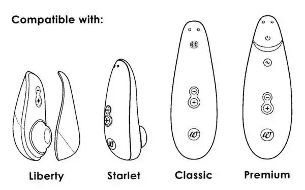 Womanizer Aufsatz-Set S (3 Stück) - Silikon, hygienisch und nachhaltig Womanizer Aufsatz-Set S (3 Stück) - Silikon, hygienisch und nachhaltig – C