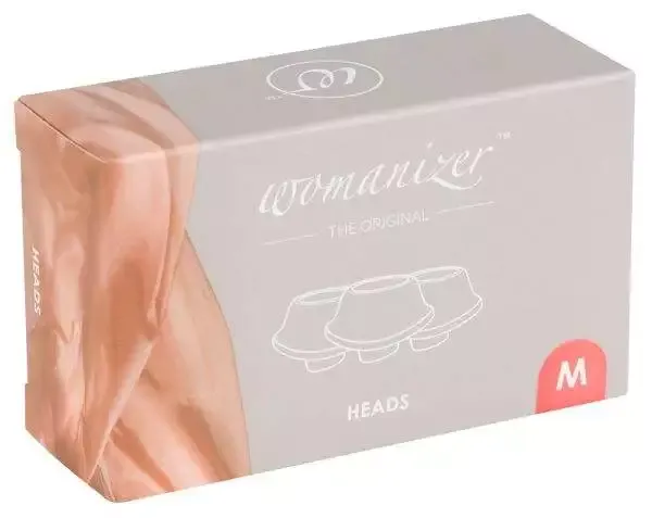 Womanizer Aufsatz-Set M, 3 Stück, Silikon, hygienisch und nachhaltig – Verpackung