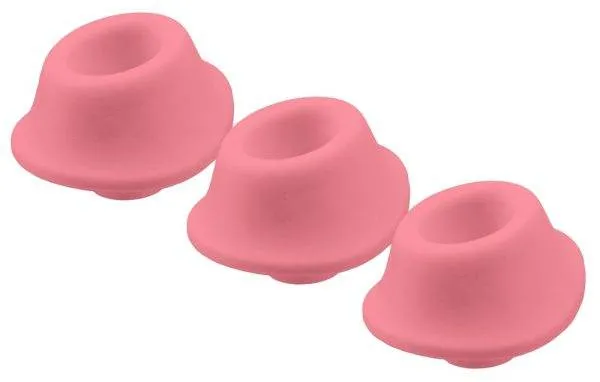 Womanizer Ersatz-Aufsatz Set Größe M, 3 Stück, Silikon Womanizer Ersatz-Aufsatz Set Größe M, 3 Stück, Silikon – A