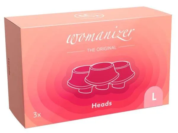 Womanizer Aufsatz Set L - 3er Pack – Verpackung Womanizer Aufsatz Set L - 3er Pack – Verpackung
