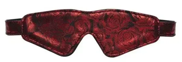 Fifty Shades of Grey Augenmaske Sweet Anticipation Blindfold, doppelseitig tragbar, schwarz/rot – A