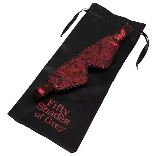 Fifty Shades of Grey Augenmaske Sweet Anticipation Blindfold, doppelseitig tragbar, schwarz/rot Fifty Shades of Grey Augenmaske Sweet Anticipation Blindfold, doppelseitig tragbar, schwarz/rot – D
