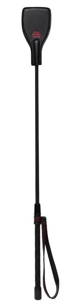 Fifty Shades of Grey - Sweet Anticipation Riding Crop - Schwarz/Rot - 57 cm – B