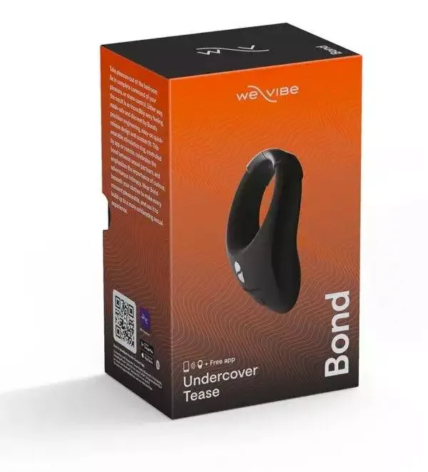 We-Vibe Bond - Wasserdichter Vibro-Penis-/Hodenring mit Fernbedienung und App-Steuerung – Verpackung