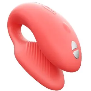 We-Vibe Chorus - Flexibler C-förmiger Paarvibrator mit Biofeedback-Fernbedienung und Touch-Sense, Silikon, wasserdicht, USB-Ladekabel und Batterie inklusive We-Vibe Chorus - Flexibler C-förmiger Paarvibrator mit Biofeedback-Fernbedienung und Touch-Sense, Silikon, wasserdicht, USB-Ladekabel und Batterie inklusive – C