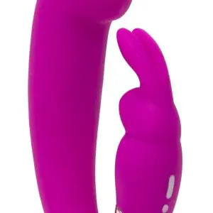 Happy Rabbits FlexiGasm Mini - Doppelvibrator mit G-Punkt-Stimulation - lila Happy Rabbits FlexiGasm Mini - Doppelvibrator mit G-Punkt-Stimulation - lila – Bild 2