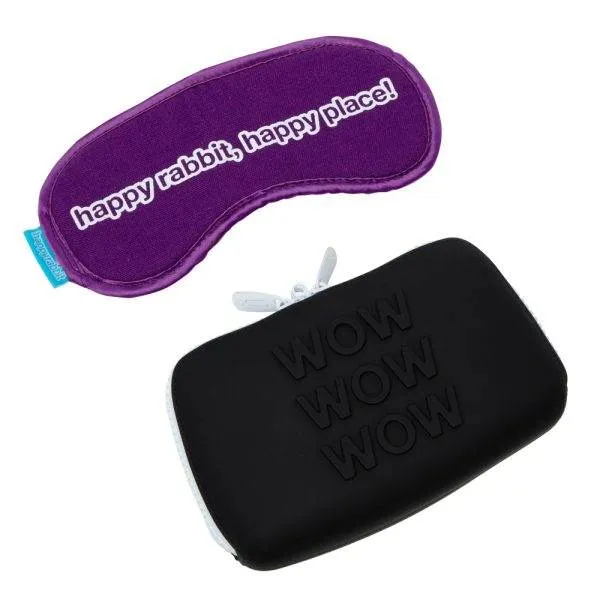 HappyRabbit Clitoral Pleasure Kit - Minivibrator, Menthol-Balsam, Augenmaske, Toybag HappyRabbit Clitoral Pleasure Kit - Minivibrator, Menthol-Balsam, Augenmaske, Toybag – C