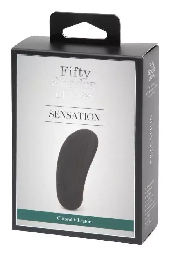 Fifty Shades of Grey - Sensation Clitoral Vibrator, Wasserdicht, USB-Wiederaufladbar, 20 Vibrationsmodi – Verpackung