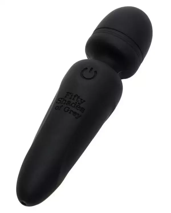 Fifty Shades of Grey Mini Wand Vibrator Sensation, wasserdicht, wiederaufladbar – B