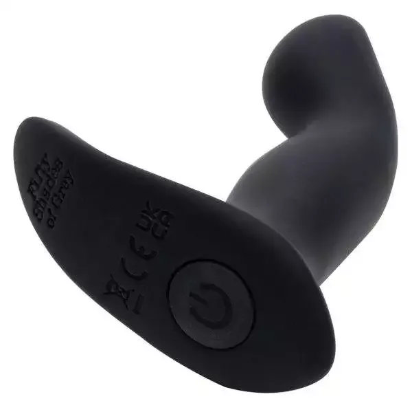 Fifty Shades of Grey Sensation Prostata-Massagegerät, wasserdicht, 20 Vibrationsmodi, Silikon, schwarz Fifty Shades of Grey Sensation Prostata-Massagegerät, wasserdicht, 20 Vibrationsmodi, Silikon, schwarz – C