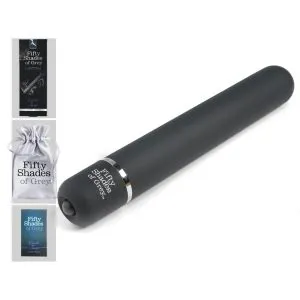 Shades of Grey Vibrator - Schwarz, seidige Oberfläche, Batterien separat erhältlich Shades of Grey Vibrator - Schwarz, seidige Oberfläche, Batterien separat erhältlich – Bild 5