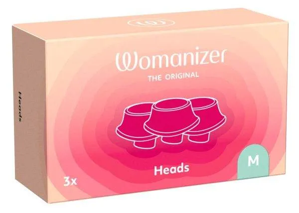 Womanizer NEXT Aufsatz Set, 3 Stück, Größe M, Silikon, PU – Verpackung