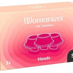Womanizer NEXT Aufsatz Set - Größe S, Silikon, PU, 3 Stück – Verpackung