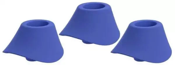 Womanizer BLEND Aufsatzset für hygienische Anwendung - 3 Stück, Größe M, Silikon, PU – A