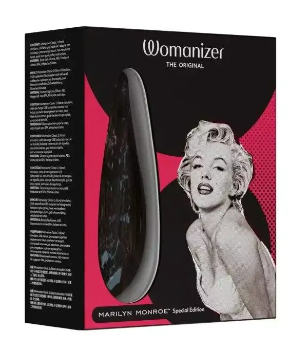 Womanizer Marilyn Monroe Special Edition, Farbe: Rot – Verpackung