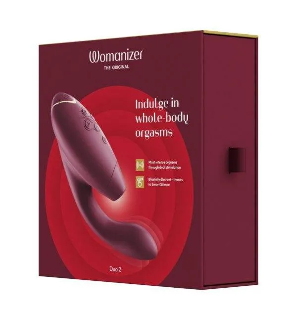 Womanizer DUO 2 - G-Punkt-Vibrator mit Pleasure Air™ Technologie – Verpackung Womanizer DUO 2 - G-Punkt-Vibrator mit Pleasure Air™ Technologie – Verpackung