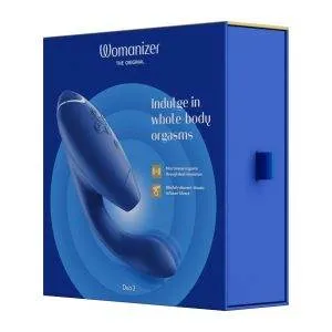 Womanizer DUO 2 - G-Punkt Vibrator mit Pleasure Air™ Technologie - Schwarz – Verpackung