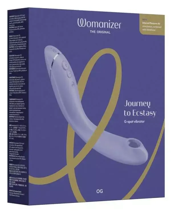 Womanizer OG - G-Punkt Stimulator mit Pleasure Air Technologie und Vibration, wasserdicht – Verpackung