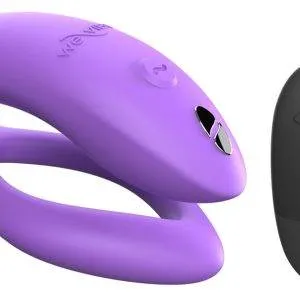 We-Vibe Sync O - C-förmiger Paarvibrator mit 10 Vibrationsmodi und Fernbedienung – A