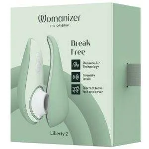 Womanizer Liberty 2 – Flüsterleiser Pulsator mit 8 Intensitätsstufen – Verpackung