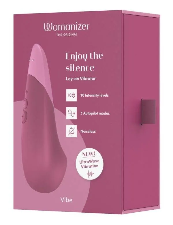 Womanizer VIBE Auflegevibrator - UltraWave-Technologie, leise Vibrationen, wasserdicht – Verpackung Womanizer VIBE Auflegevibrator - UltraWave-Technologie, leise Vibrationen, wasserdicht – Verpackung