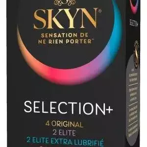 SKYN Kondom-Mix Selection+ - 10 Kondome, latexfreie Vielfalt SKYN Kondom-Mix Selection+ - 10 Kondome, latexfreie Vielfalt – A