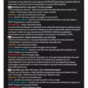 SKYN Kondom-Mix Selection+ - 10 Kondome, latexfreie Vielfalt SKYN Kondom-Mix Selection+ - 10 Kondome, latexfreie Vielfalt – D