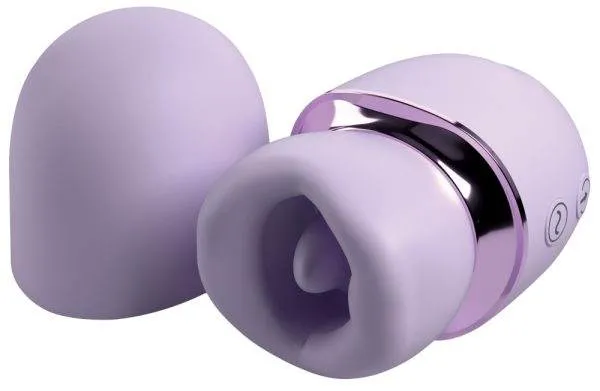 JimmyJane Hello Kiss Pro - Saugender Auflegevibrator mit Leckzunge, 3 Saug-Modi & 7 Vibrationsmodi, wiederaufladbar- Schwarz JimmyJane Hello Kiss Pro - Saugender Auflegevibrator mit Leckzunge, 3 Saug-Modi & 7 Vibrationsmodi, wiederaufladbar- Schwarz – C-1